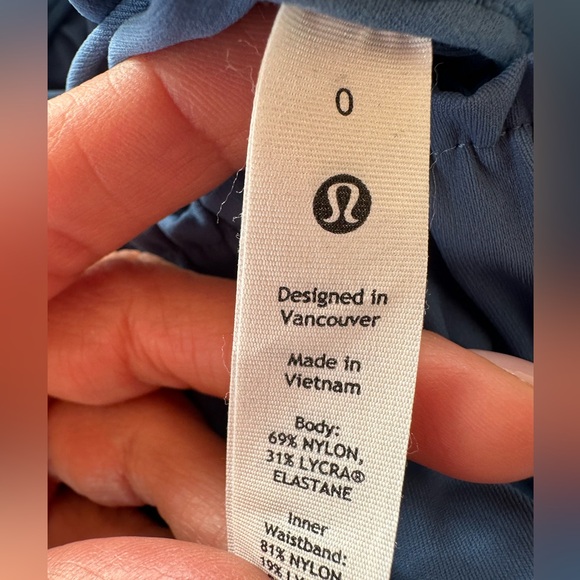 LULULEMON high waisted drawstring pants size 0 womens - Picture 5 of 7